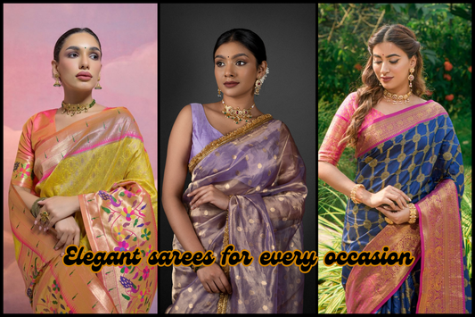 Elegant Sarees for Every Occasion: The Perfect Blend of Tradition and Style