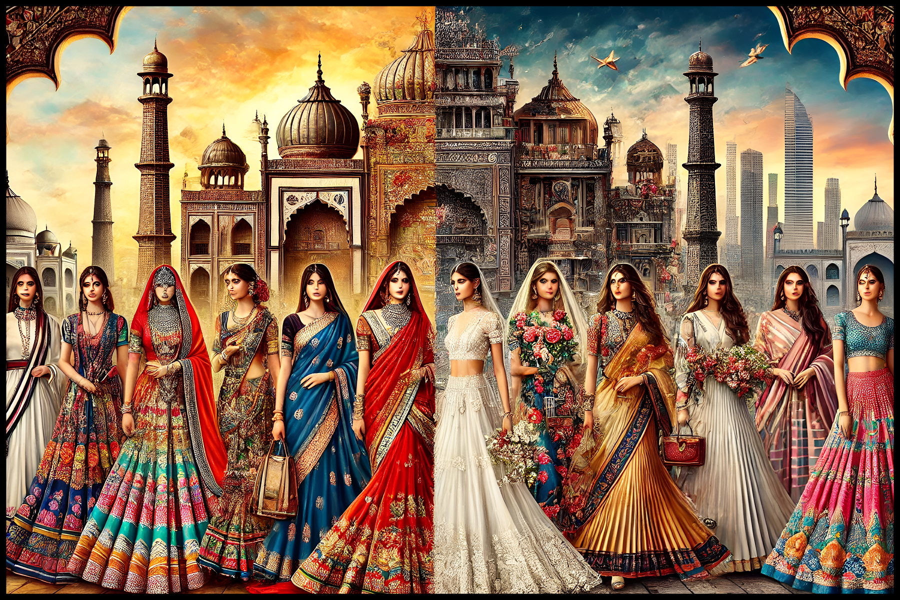 The Evolution of Indian Fashion: A Fusion of Tradition and Modernity ...