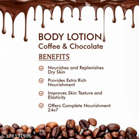 COROnation Herbal Coffee and Chocolate Moisturising Body Lotion for Men & Women - 500 ml