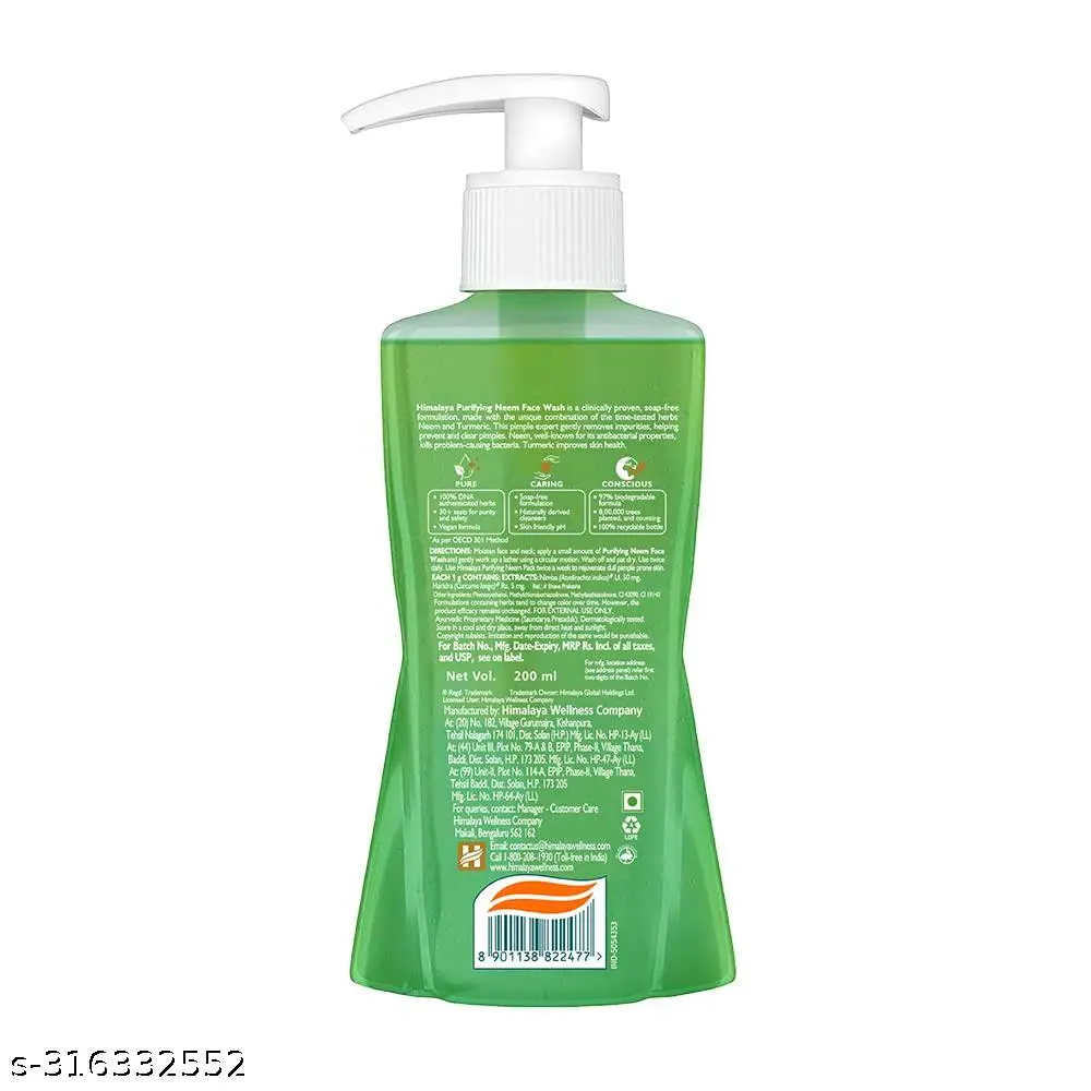 PURIFYING NEEM FACE WASH 200ml